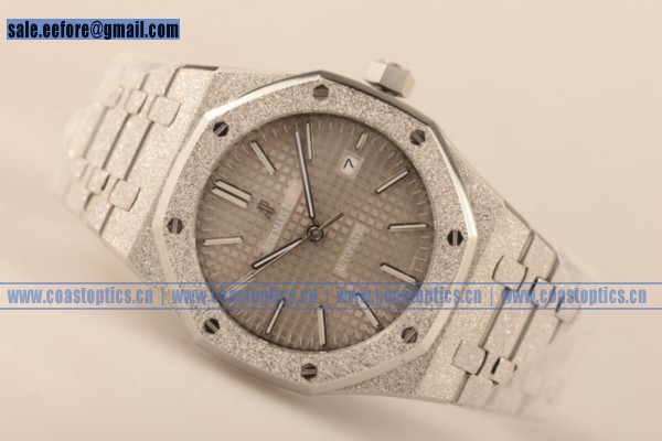 Best Replica Audemars Piguet Royal Oak Watch Steel 67653OR.GG.1263OR.01gre (EF)